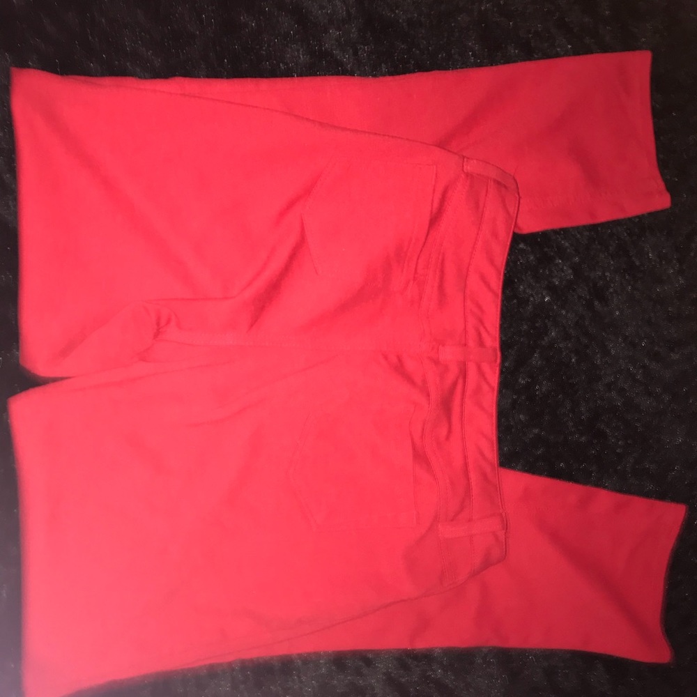 Cato girls large 14/16 red jeans